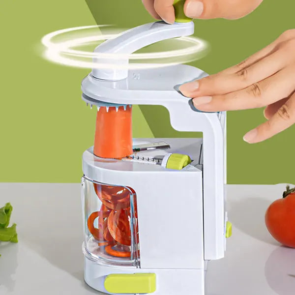 SpinCarve – Spiraliseur de légumes manuel pour une cuisine créative