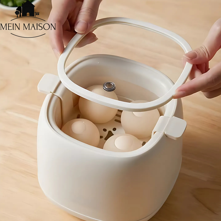 Cuit-oeufs électrique EggiCook | Oeufs parfaits d'un simple bouton | Arrêt automatique | 4 oeufs