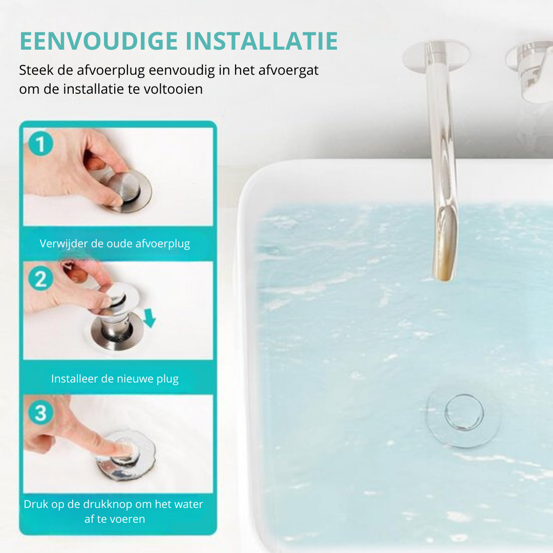 AquaFlow - Vis de vidange universelle 2.0