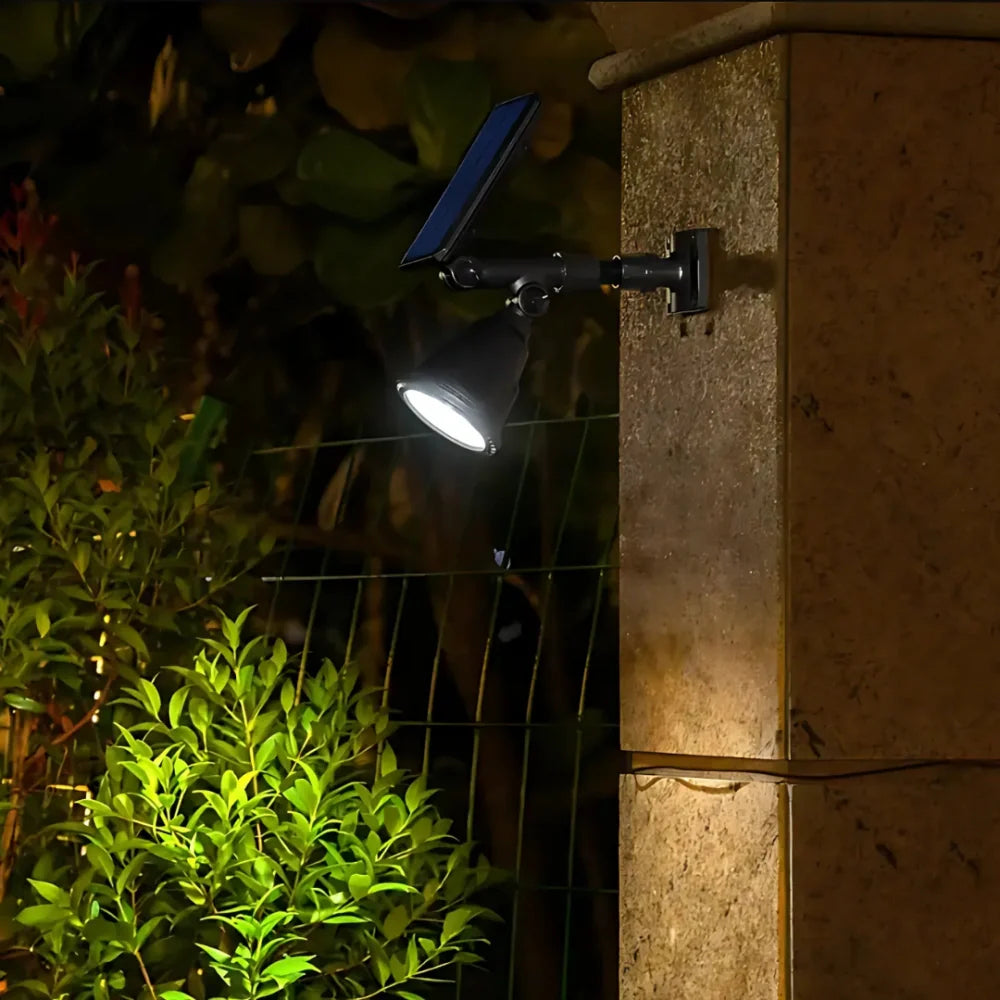 Projecteur de jardin LED solaire