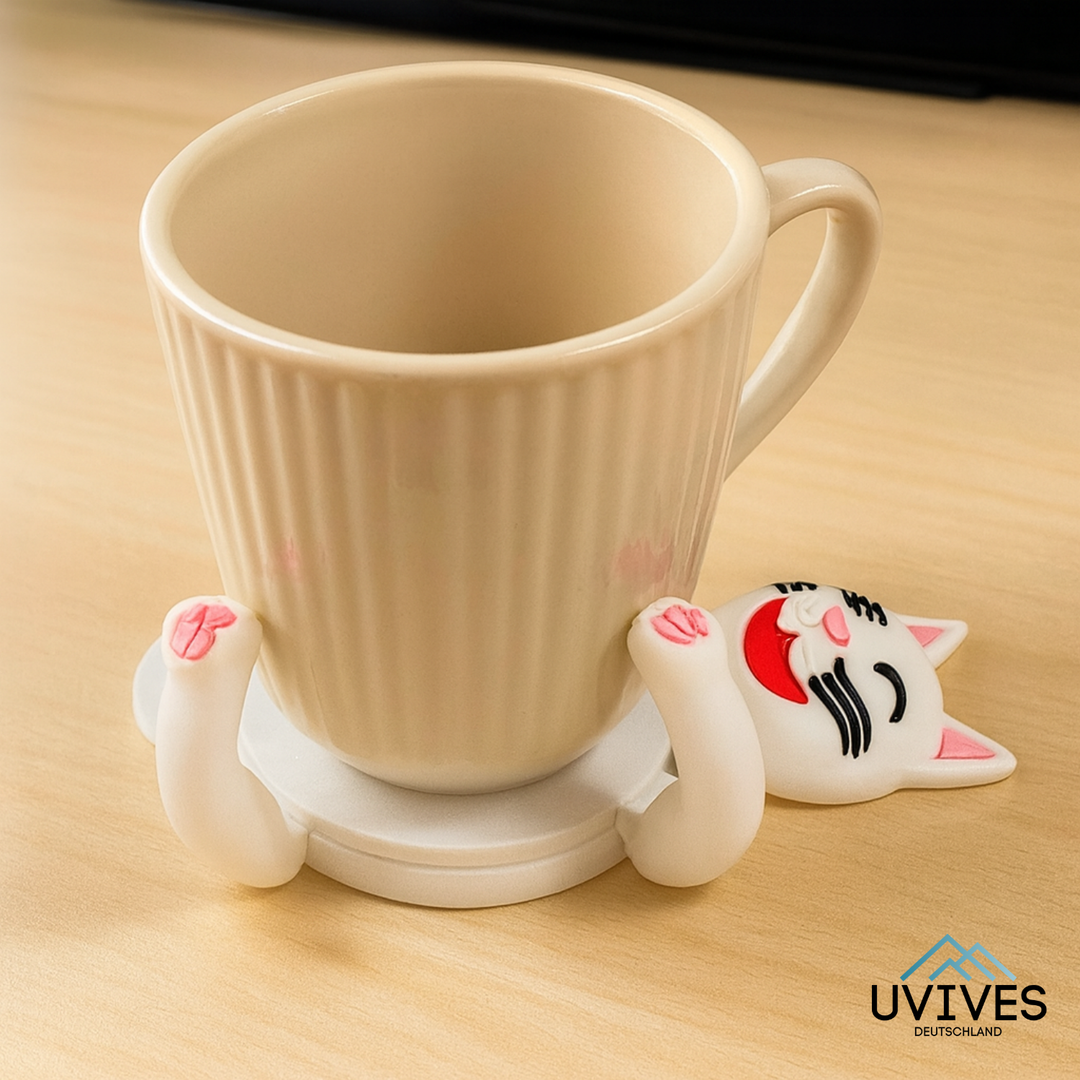 1+1 GRATUIT | PurrLounge - Les sous-verres amusants pour une bonne humeur et des tables propres !
