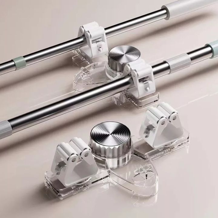 1+1 GRATUIT | GripMate – Maintien sûr pour balais et serpillières sans perçage
