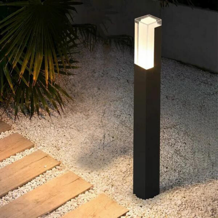 Lampe de jardin LED LumiPath | Étanche IP65 | Boîtier en aluminium | 30 cm / 50 cm de hauteur