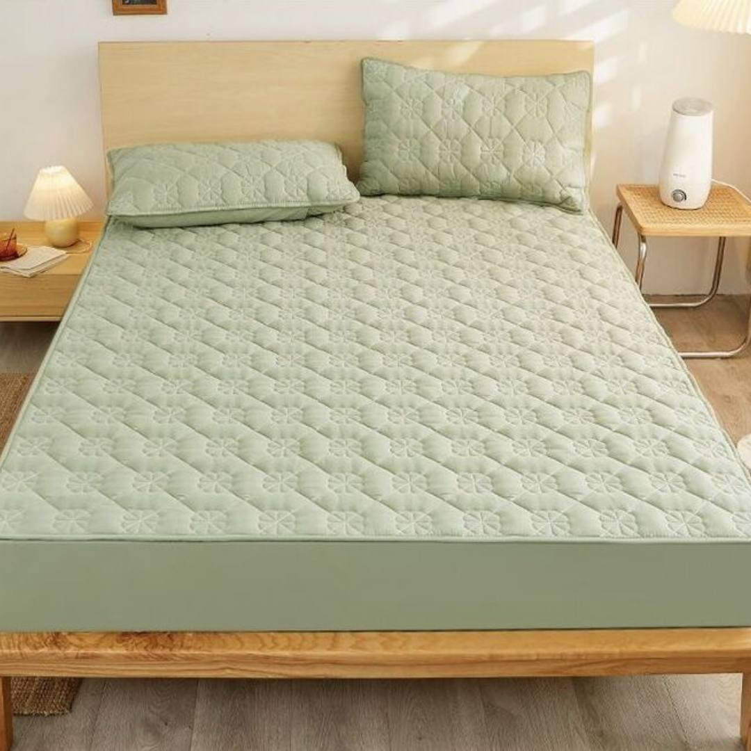 DreamBloom - Housse de matelas confortable + Taies d'oreiller