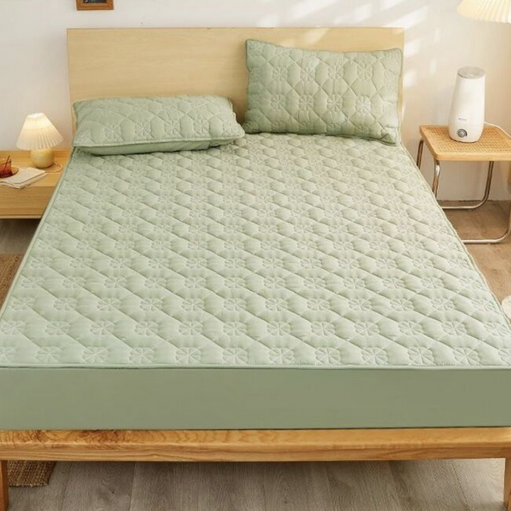 DreamBloom - Housse de matelas confortable + Taies d'oreiller
