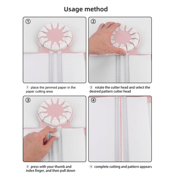 FlexoCutter - Cutter à papier rotatif 12-en-1 360°