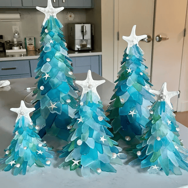 CoastGlow™ – Arbre décoratif en verre de mer
