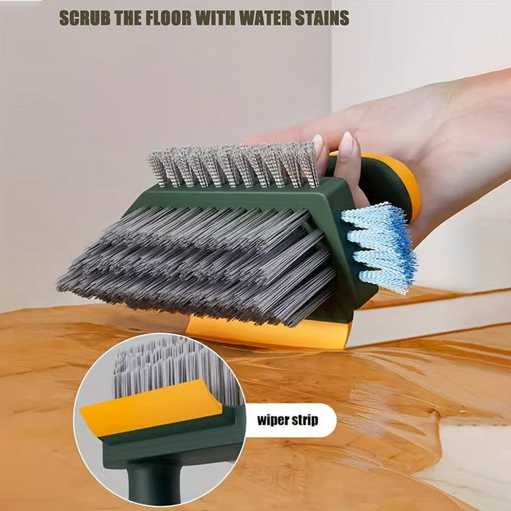 Scrubello Brosse à joints et à sols 2-en-1 | Ergonomique & Robuste | Pour cuisine, salle de bain & espaces de vie