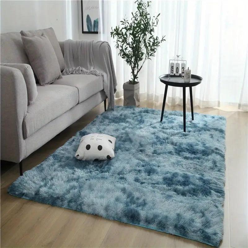 Tapis Doux | Design Tie-Dye | Antidérapant & Douillet | 80x120 cm