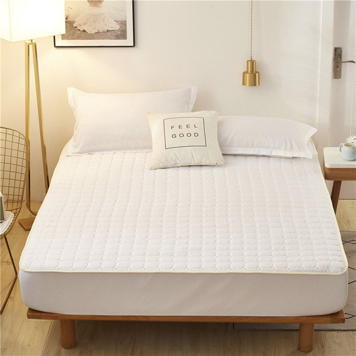 CushioLux - Housse de matelas en soie respirante