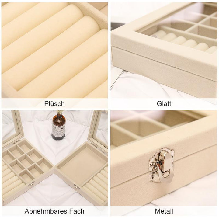 VelvetTreasure – Solution de rangement de bijoux premium !