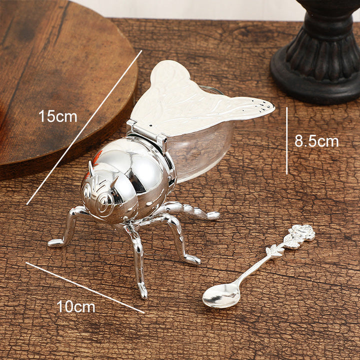 LuxeBee – Pot à miel élégant au design marqué