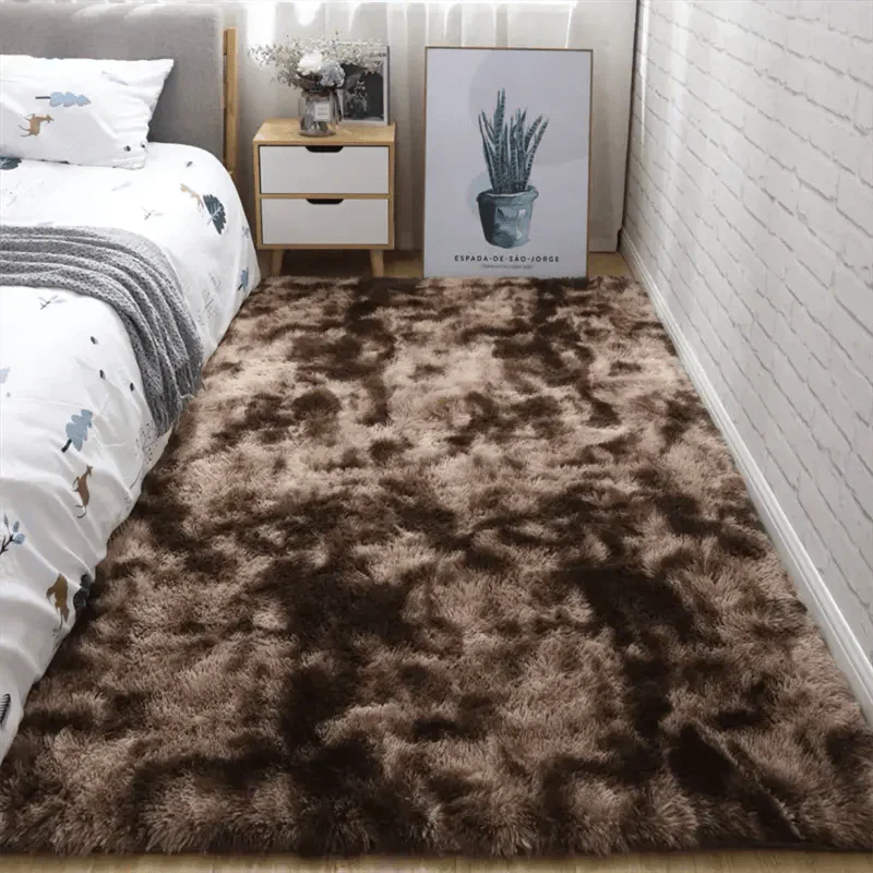 Tapis Doux | Design Tie-Dye | Antidérapant & Douillet | 80x120 cm