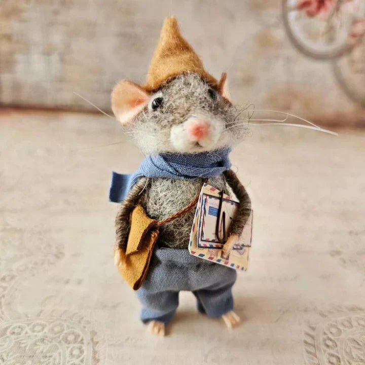 WhiskerWool™ – Souris en feutre à la main