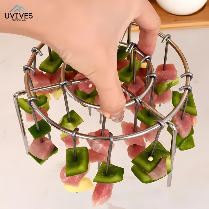 CrispGrill Set – Profitez d'aliments croustillants sans fumée ni graisse !