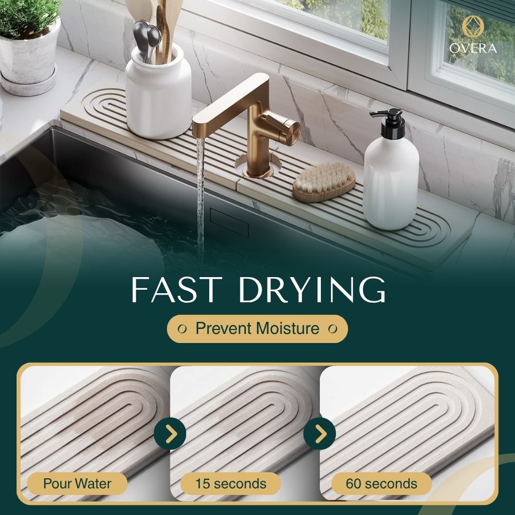 AquaStone – Le sous-plat qui absorbe l'eau