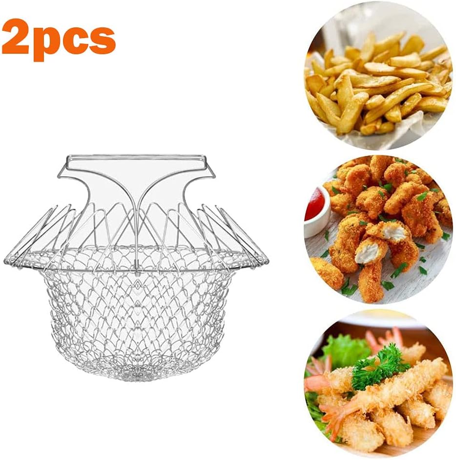 1+1 GRATUIT | FlexiChef Duo – Panier de cuisine multifonctionnel pour cuire, frémir et égoutter