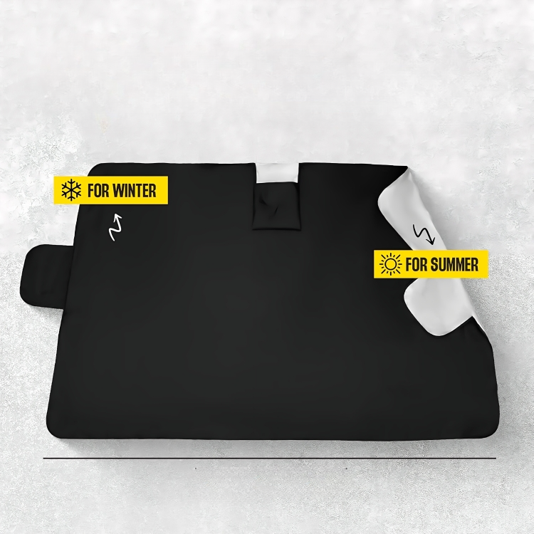 IceCover - Couverture de pare-brise pour voiture contre le gel