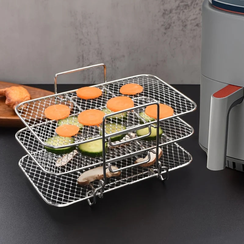 SteelStack - Gril en acier inoxydable multicouche