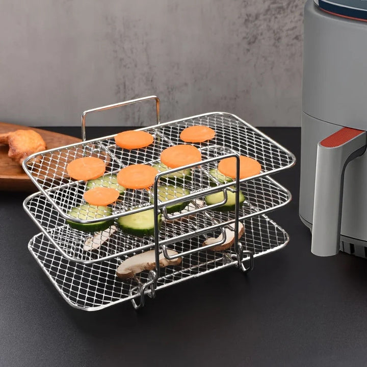 SteelStack - Gril en acier inoxydable multicouche