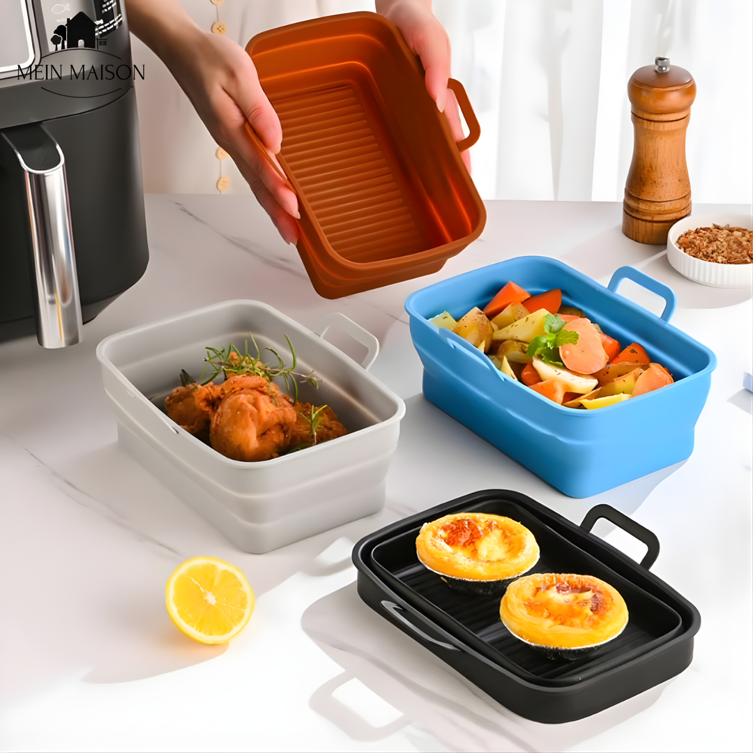 CrispMate – Les inserts astucieux pour friteuses à air !