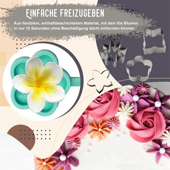SweetPetal - Moule à sucre en forme de fleurs