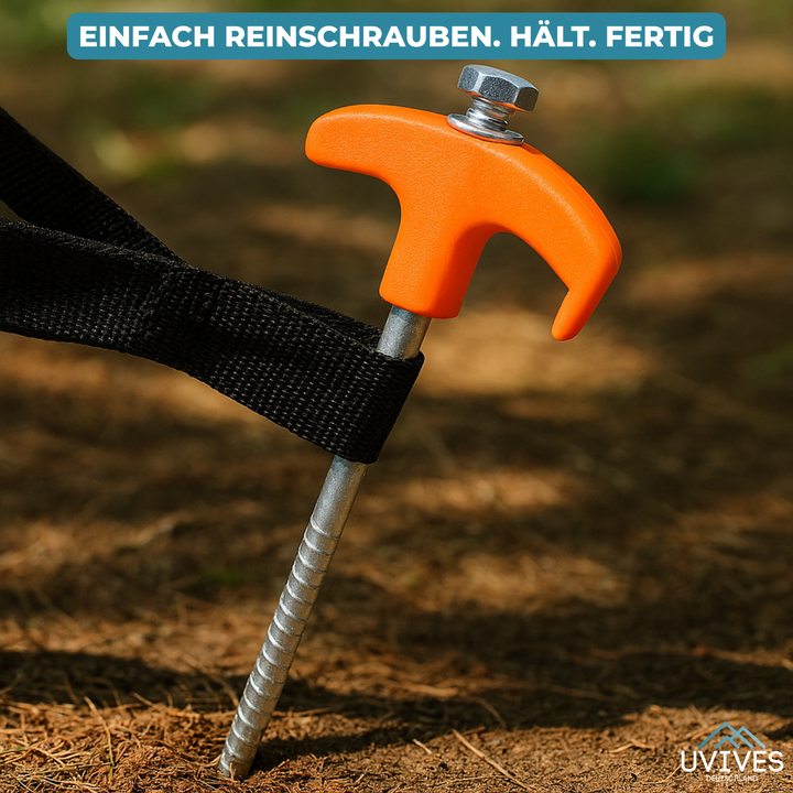 2+2 GRATUIT | DrillPeg – Ancrez votre tente en toute sécurité en quelques secondes