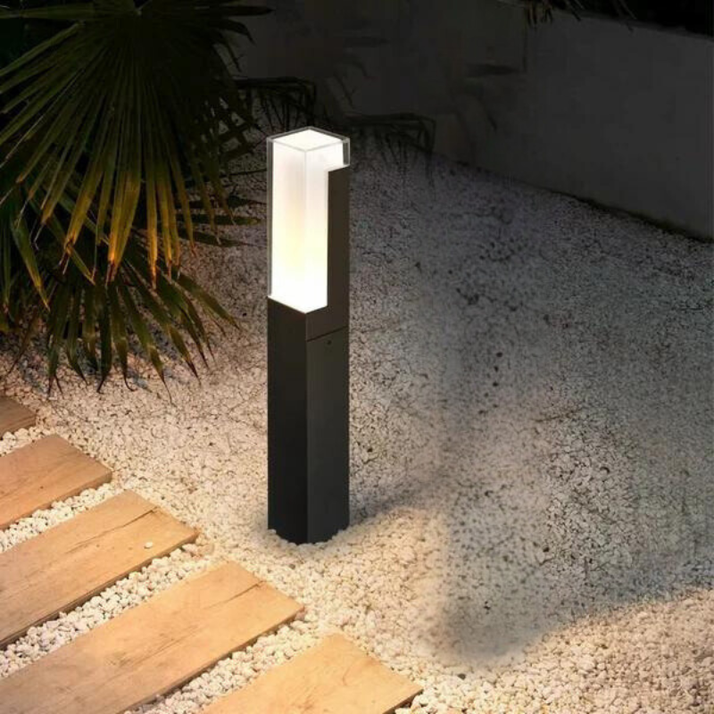 Lampe de jardin LED LumiPath | Étanche IP65 | Boîtier en aluminium | 30 cm / 50 cm de hauteur