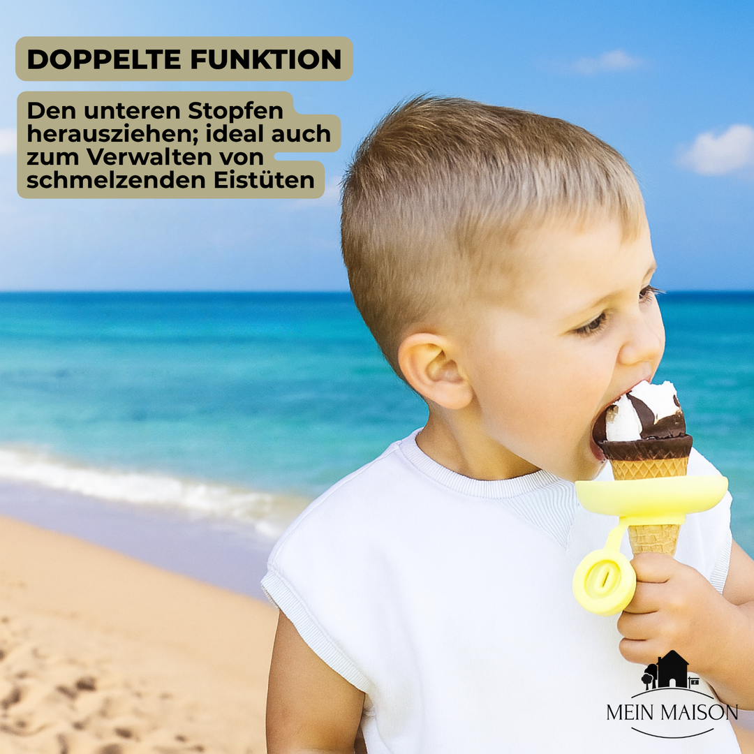 1+1 GRATUIT | DripStopper – Profitez de la glace sans éclaboussures !