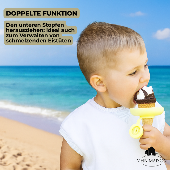 1+1 GRATUIT | DripStopper – Profitez de la glace sans éclaboussures !