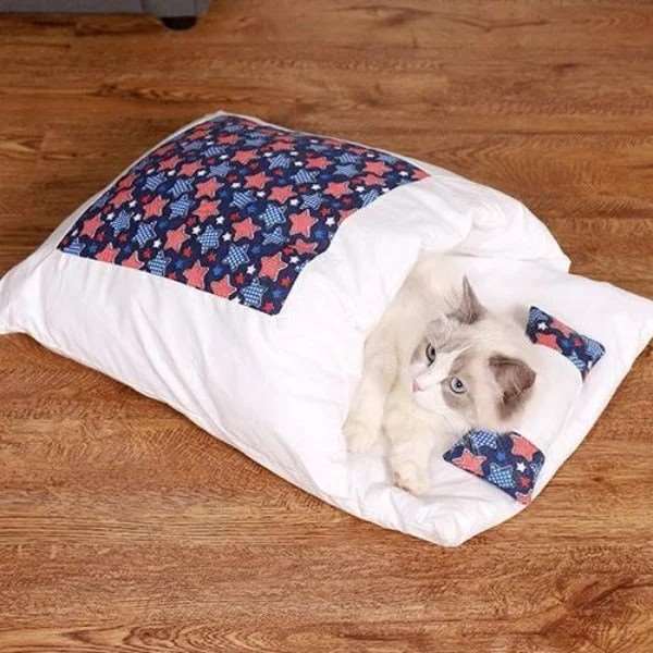 SleepyPaw – Lit pour animaux de compagnie douillet avec coussin