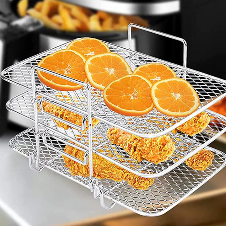SteelStack - Gril en acier inoxydable multicouche