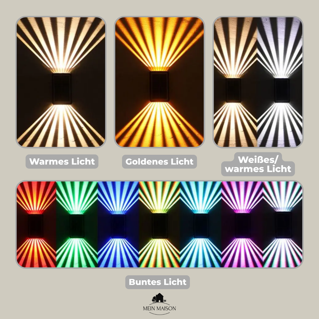LumiWand Solaire – Jeu de lumière élégant sans frais d'électricité