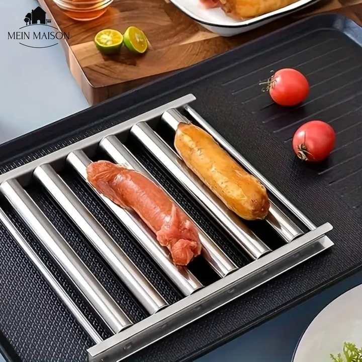GrillRoll – Fait tourner les saucisses. Crée une ambiance.
