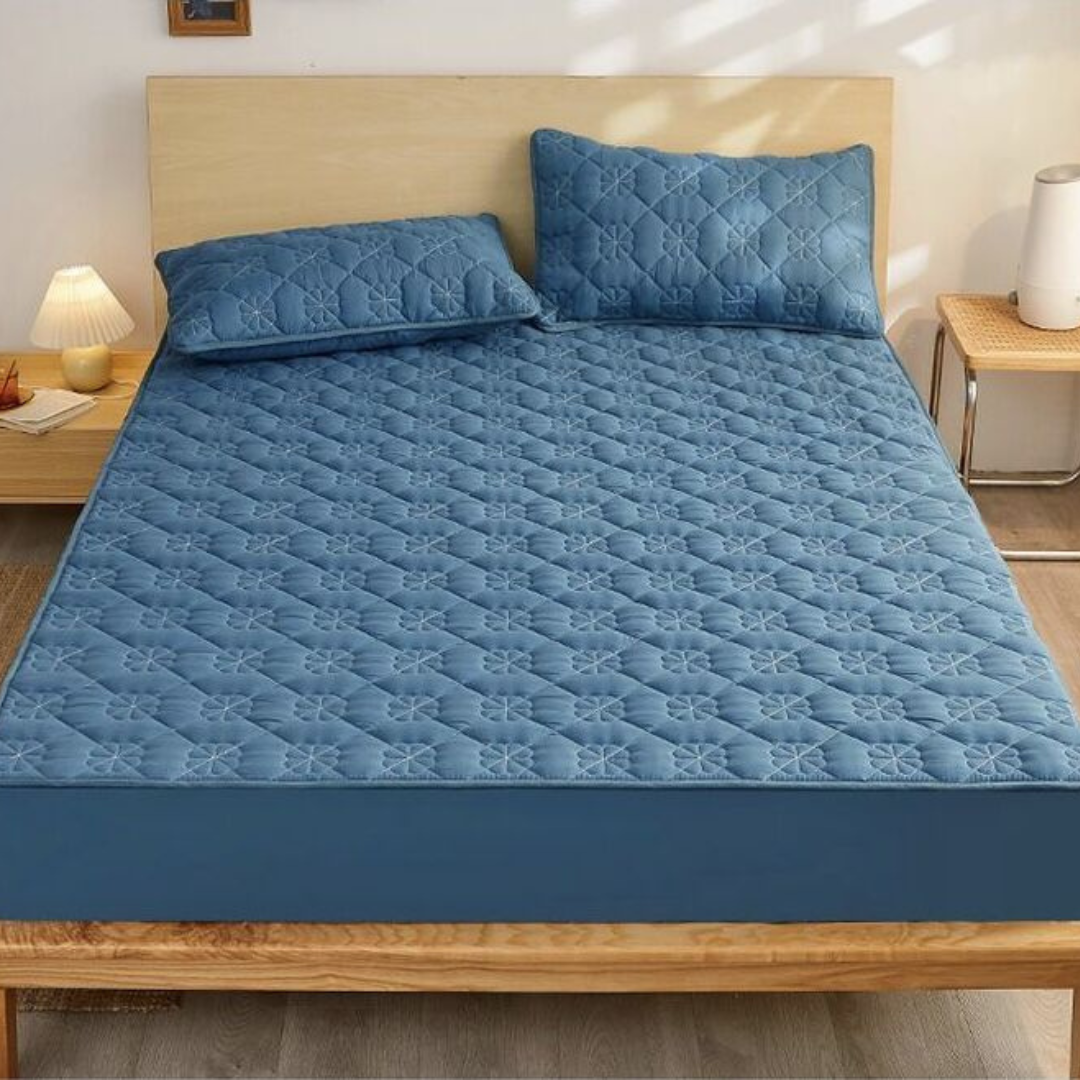 DreamBloom - Housse de matelas confortable + Taies d'oreiller
