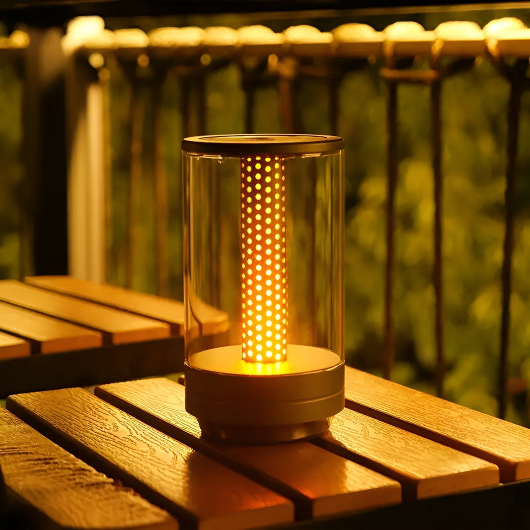 Lampe de table LED LumiHex | 3 modes de lumière & contrôle tactile | Modulaire & rechargeable | Noir/Gris/Or/Orange