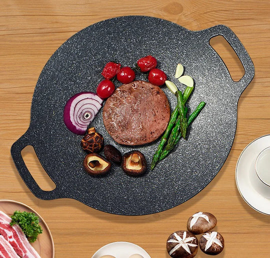 GrillXpert - Poêle à griller en pierre antiadhésive