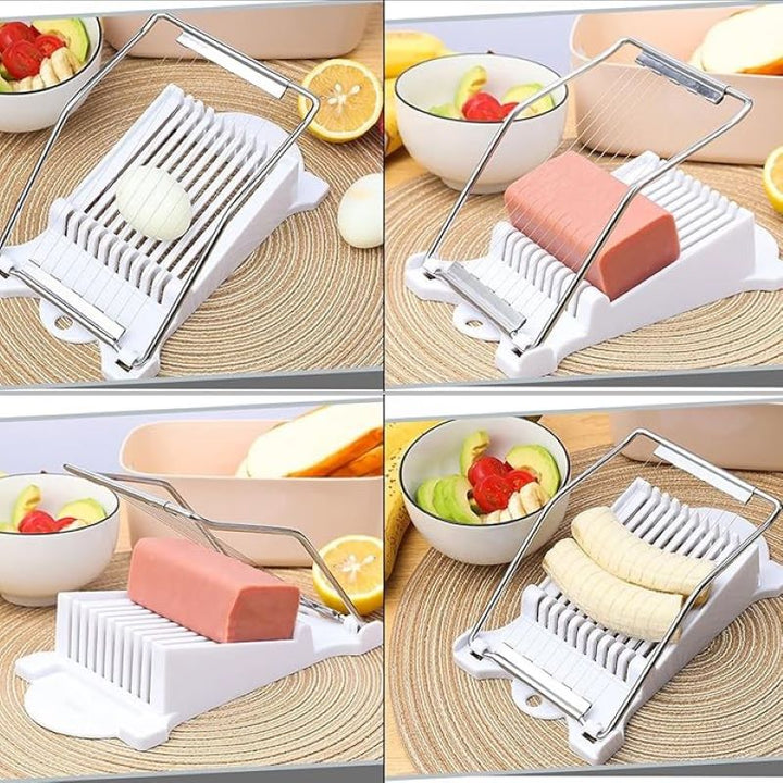 SliceMass – Trancheuse de cuisine en acier inoxydable pour des découpes parfaites !
