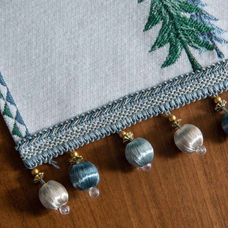 XmasTreeFest - Chemin de table de sapin de Noël avec