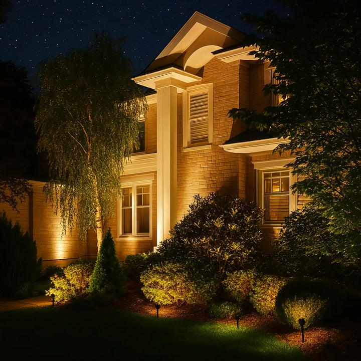 Projecteur de jardin LED solaire