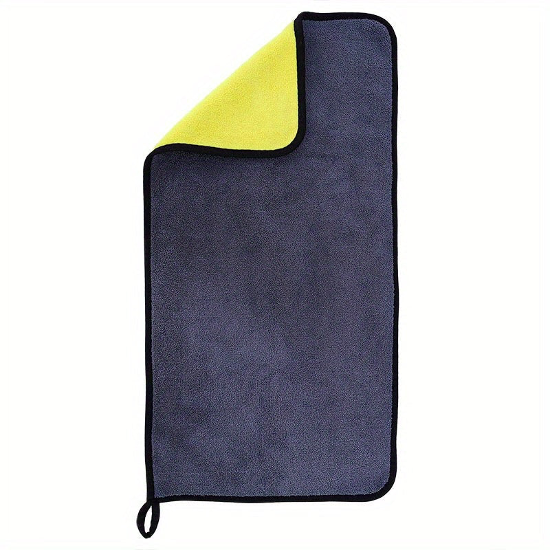 AutoFlair Chiffon en Microfibre pour Voiture | Double Face & Sans Rayures | Ultra Absorbant | Fleece Corail