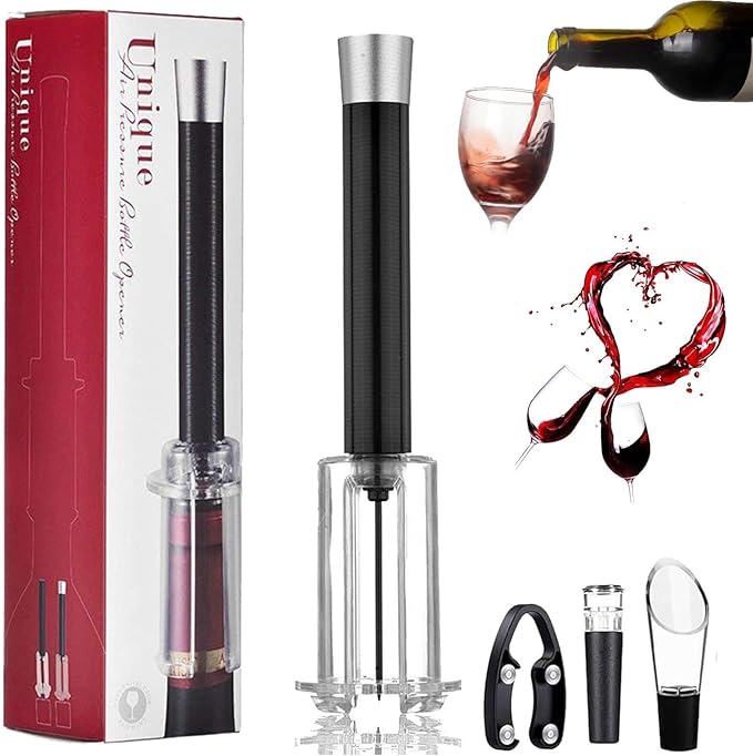 VinoAir – Ouvrez le vin sans effort en quelques secondes !