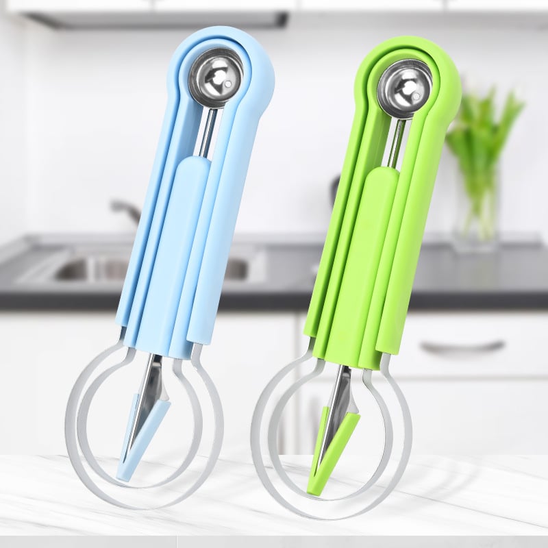 1+1 GRATUIT | JuicyCut - Outil de fruits 4 en 1