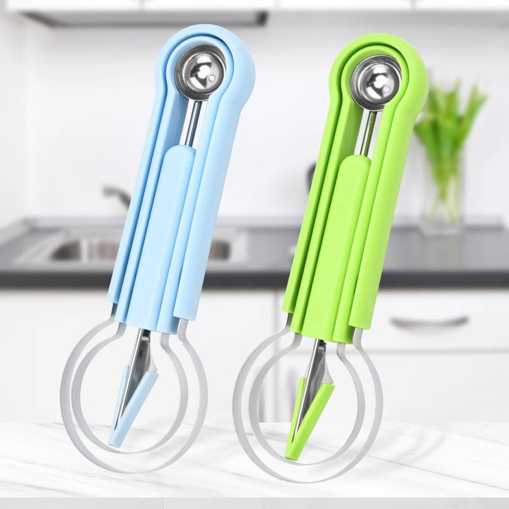 1+1 GRATUIT | JuicyCut - Outil de fruits 4 en 1