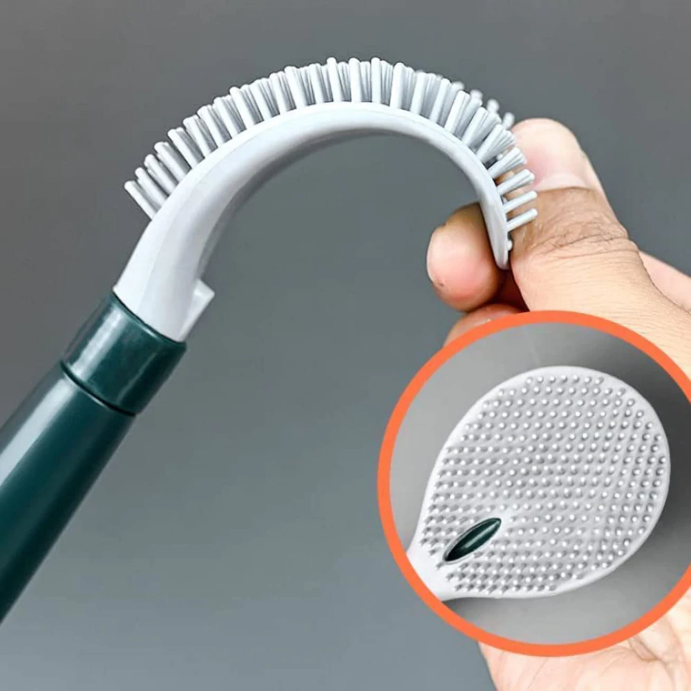 ScrubEase - Brosse de toilette flexible pour un nettoyage précis et facile