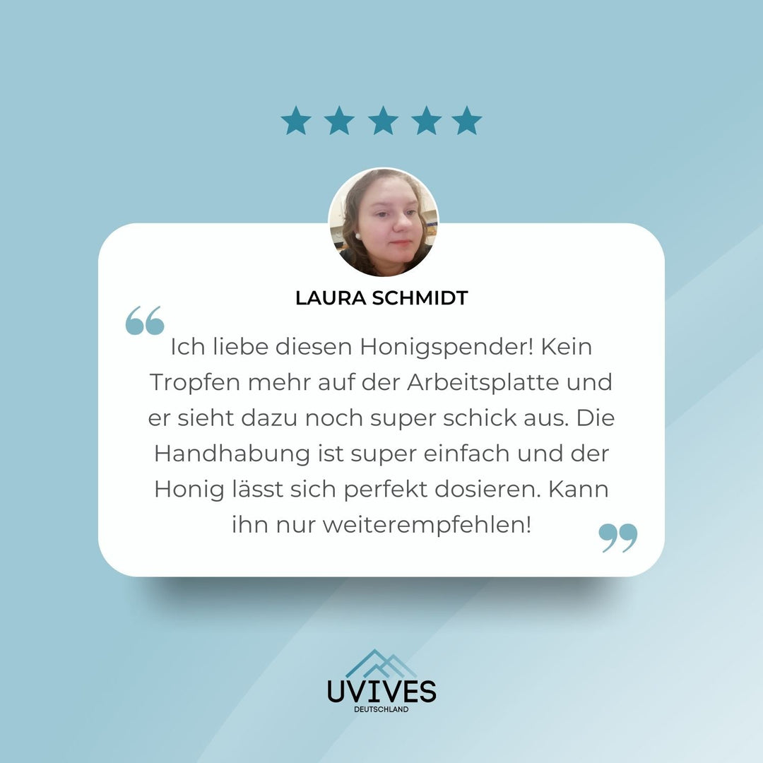 HoneyFlow - Distributeur de miel élégant et pratique