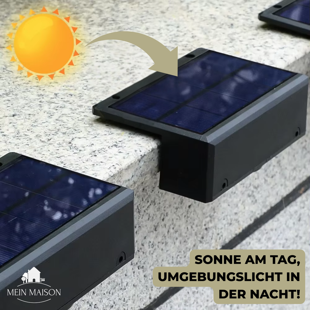 Solario Lampe de Jardin | LED Solaire | Lumière Chaude & Colorée | Étanche IP65