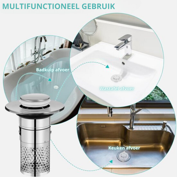 AquaFlow - Vis de vidange universelle 2.0