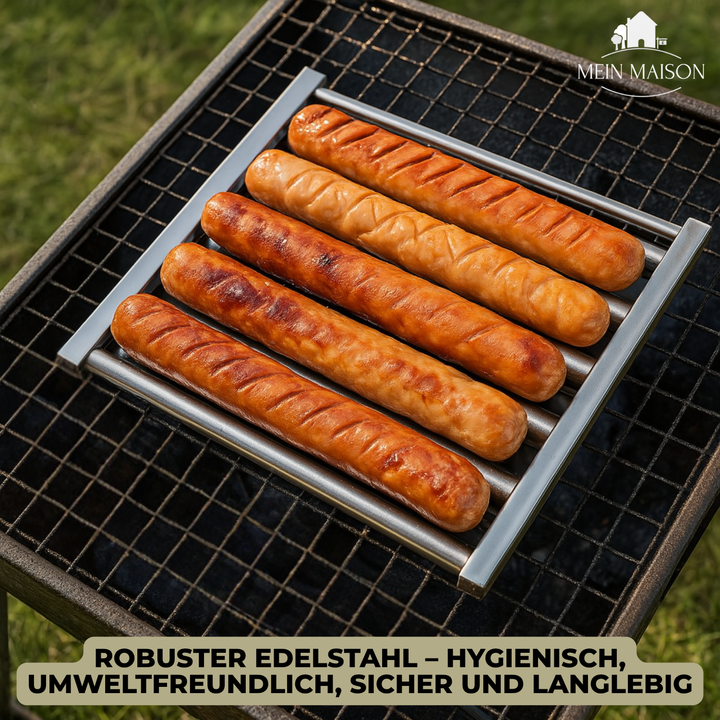 GrillRoll – Fait tourner les saucisses. Crée une ambiance.