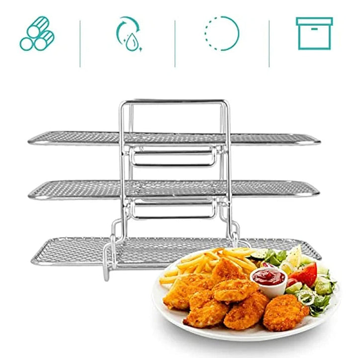 SteelStack - Gril en acier inoxydable multicouche